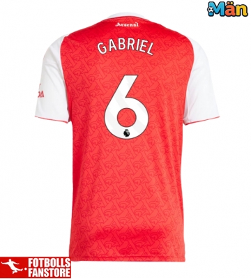 Arsenal Gabriel Magalhaes #6 Hemmatröja 2025-26 Kortärmad